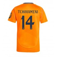 Real Madrid Aurelien Tchouameni #14 Fußballbekleidung Auswärtstrikot 2024-25 Kurzarm